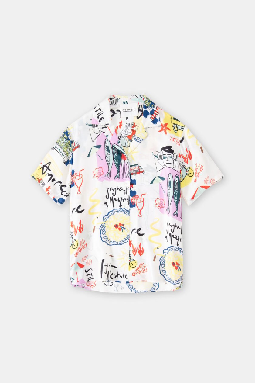 BLUSA  COLOR MULTICOLOR CLOSED