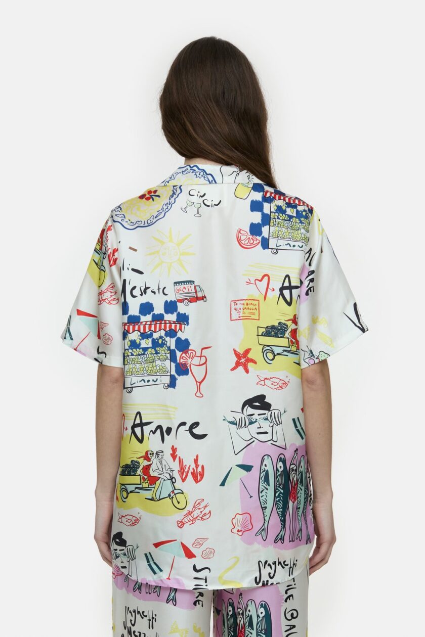 BLUSA  COLOR MULTICOLOR CLOSED - Imagen 3