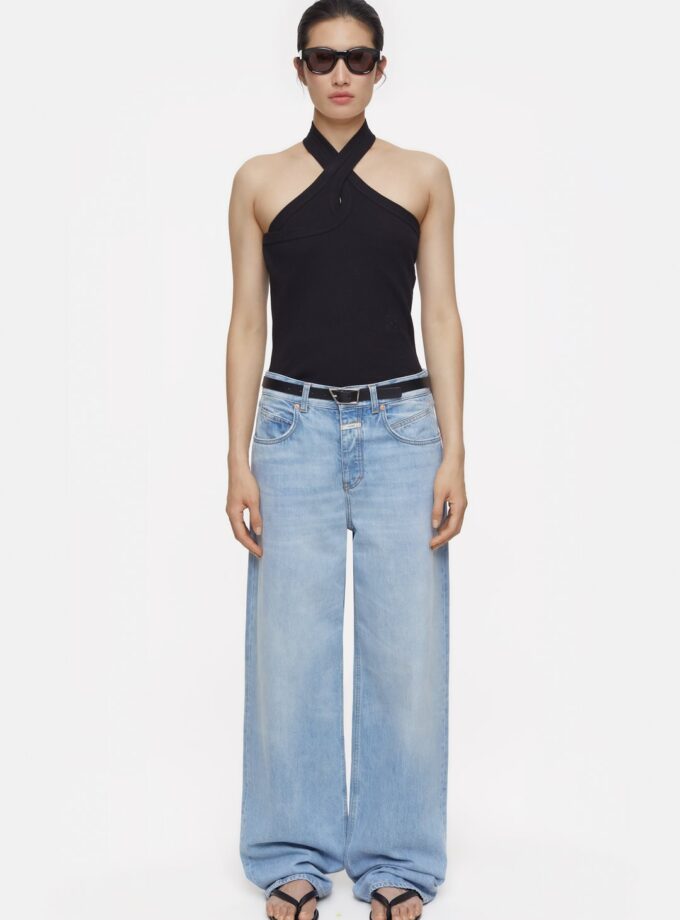 TOP  COLOR NEGRO CLOSED