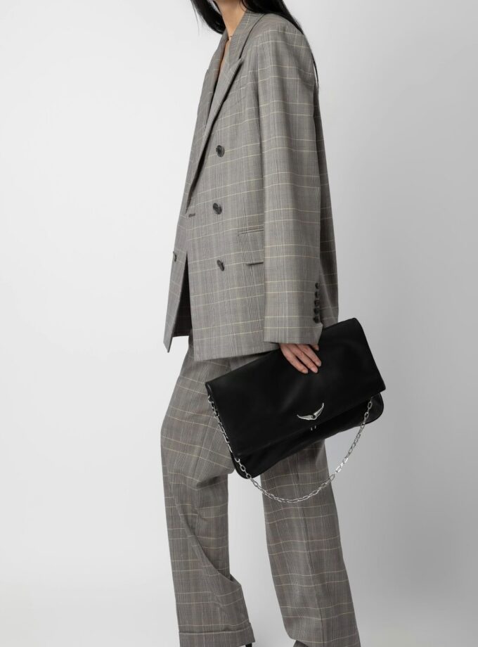 Bolso de mano negro ROCK XL ZADIG ET VOLTAIRE