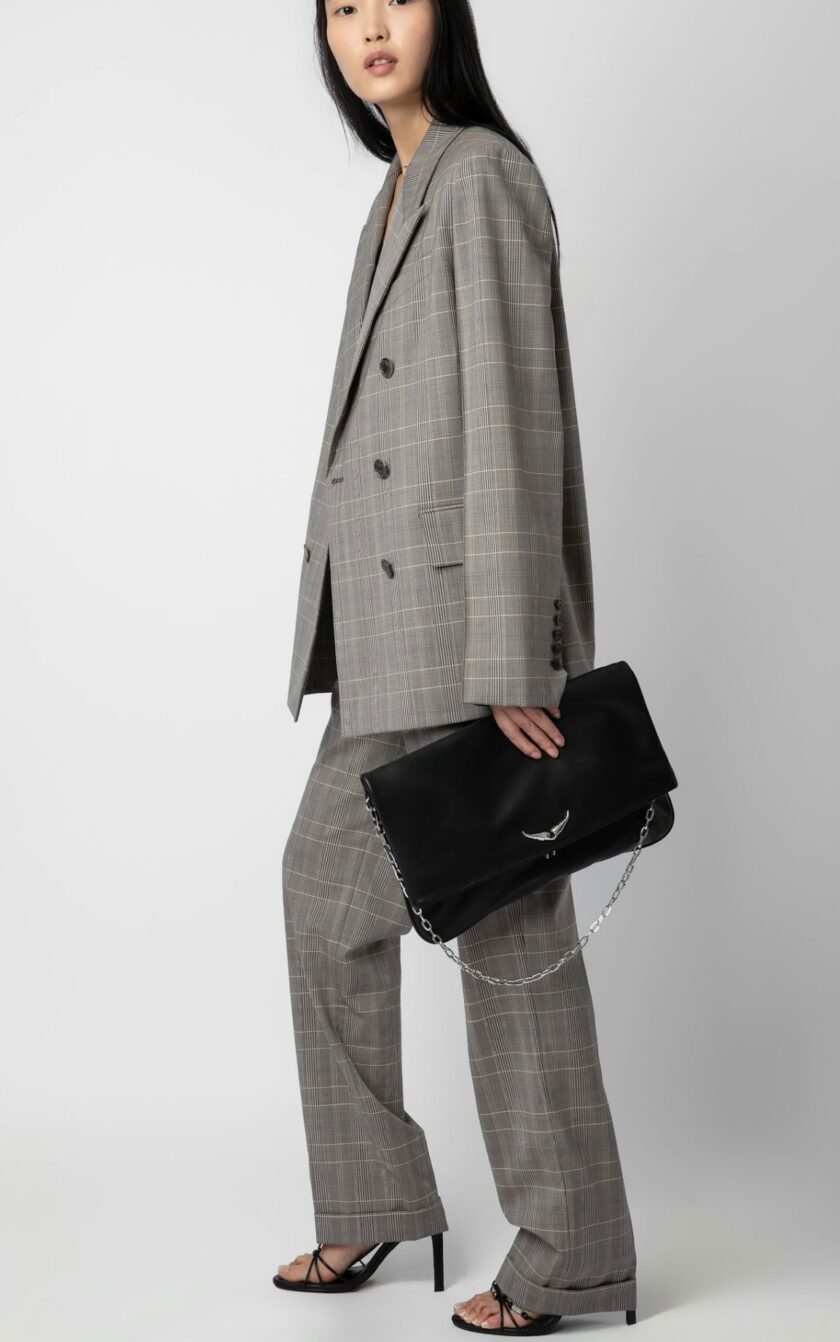 Bolso de mano negro ROCK XL ZADIG ET VOLTAIRE - Imagen 3