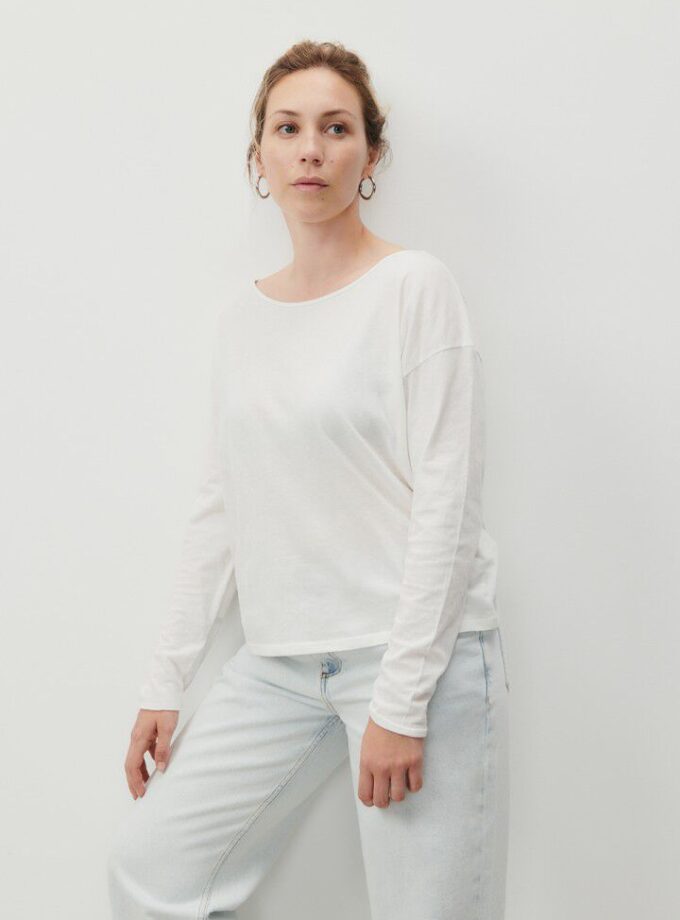 CAMISETA COLOR BLANCO AMERICAN VINTAGE