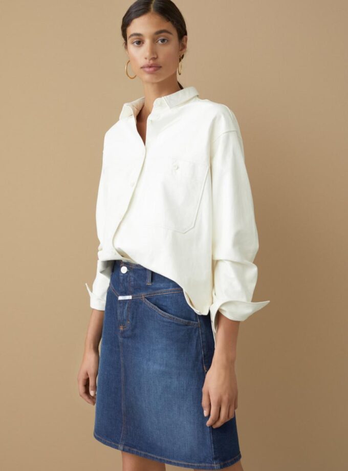 FALDA  COLOR AZUL CLOSED