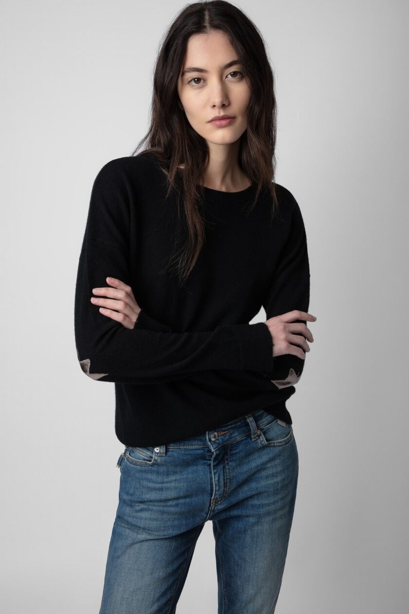 Jersey Cici Patch 100% Cachemira ZADIG ET VOLTAIRE