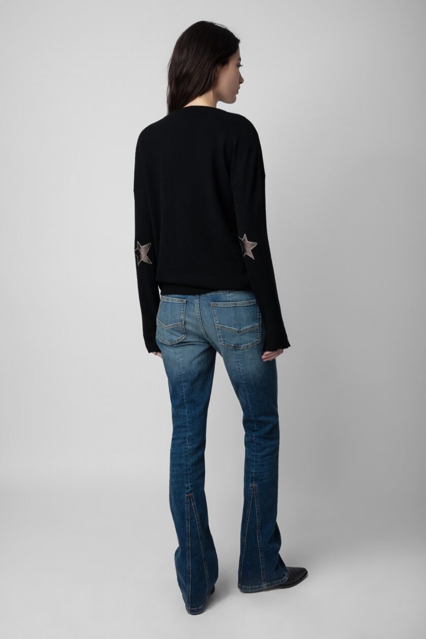 Jersey Cici Patch 100% Cachemira ZADIG ET VOLTAIRE - Imagen 3