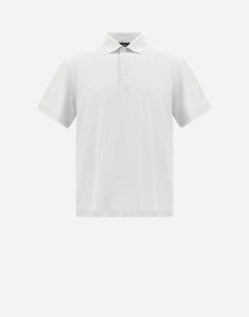 POLO DE CREPE JERSEY HERNO