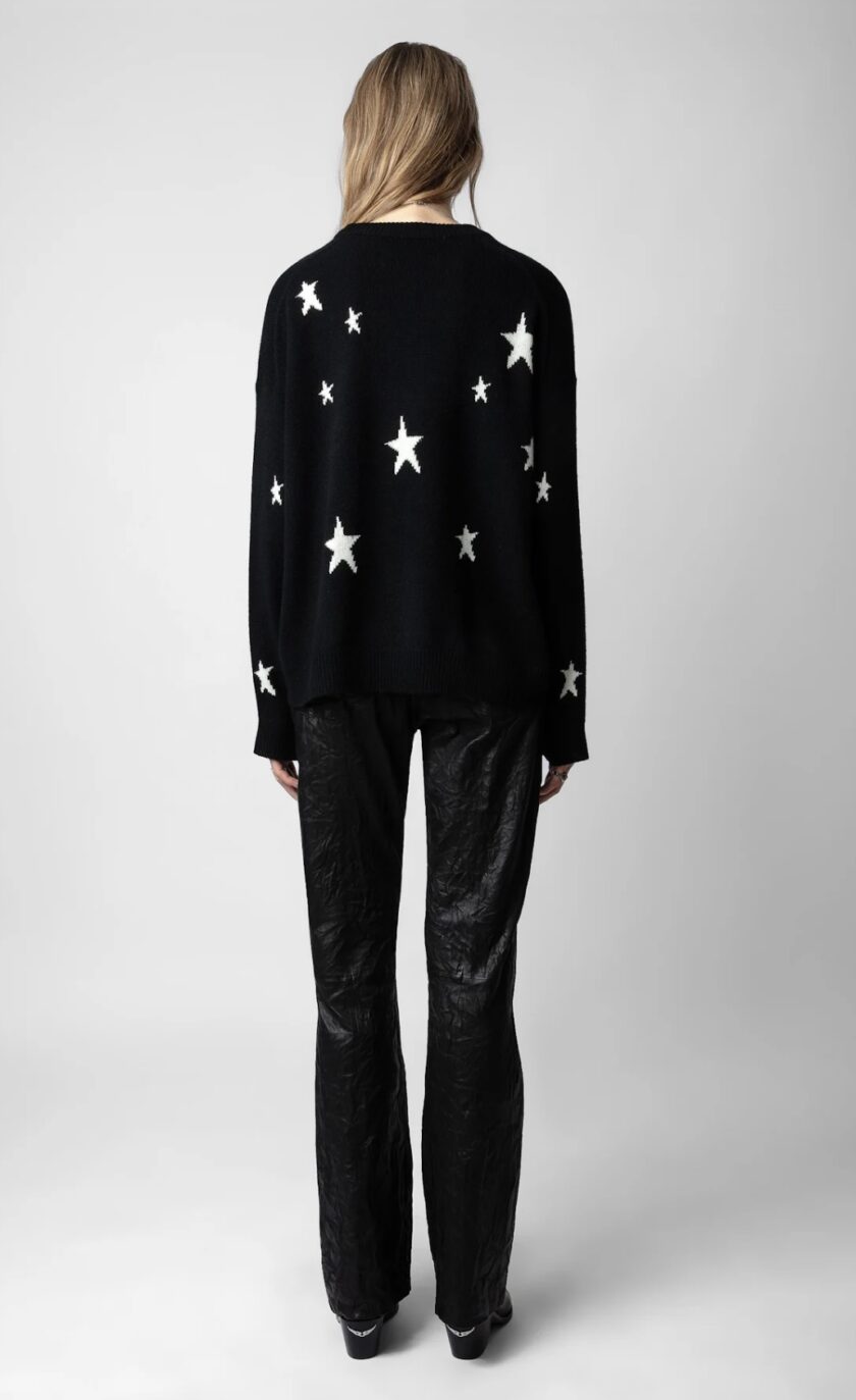 Jersey Markus Stars 100% Cachemira ZADIG ET VOLTAIRE - Imagen 3
