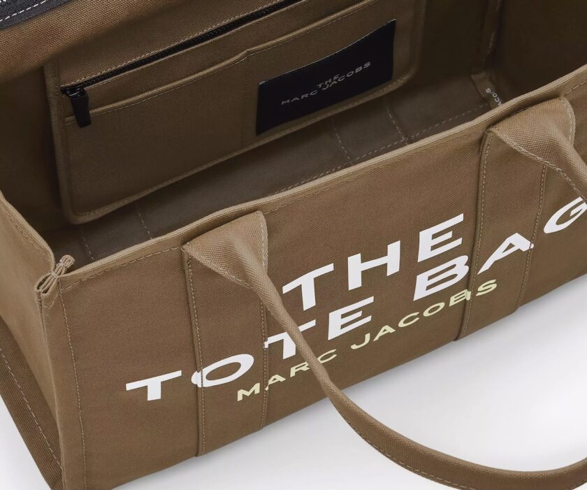 THE LARGE TOTE SLATE GREEN MARC JACOBS - Imagen 3