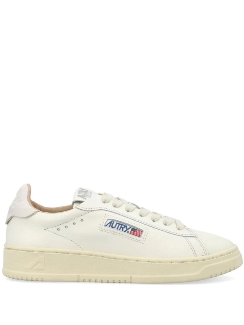 DALLAS ZAPATILLAS BAJAS EN PIEL COLOR CRUDO Autry