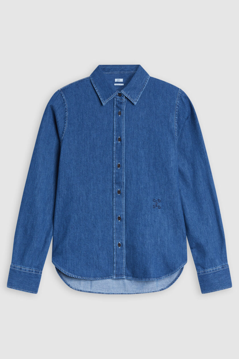 CAMISA  COLOR AZUL CLOSED