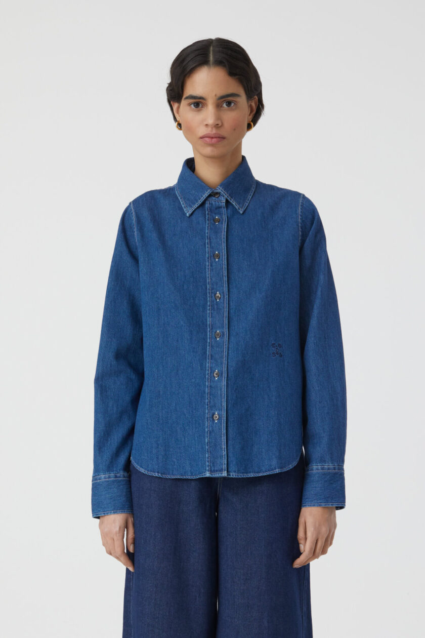 CAMISA  COLOR AZUL CLOSED - Imagen 2