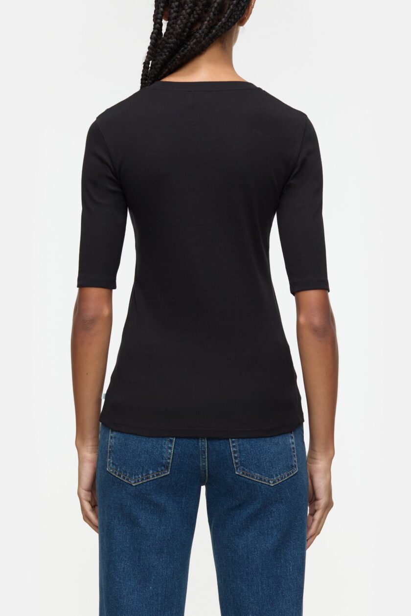 CAMISETA  COLOR NEGRO CLOSED - Imagen 3