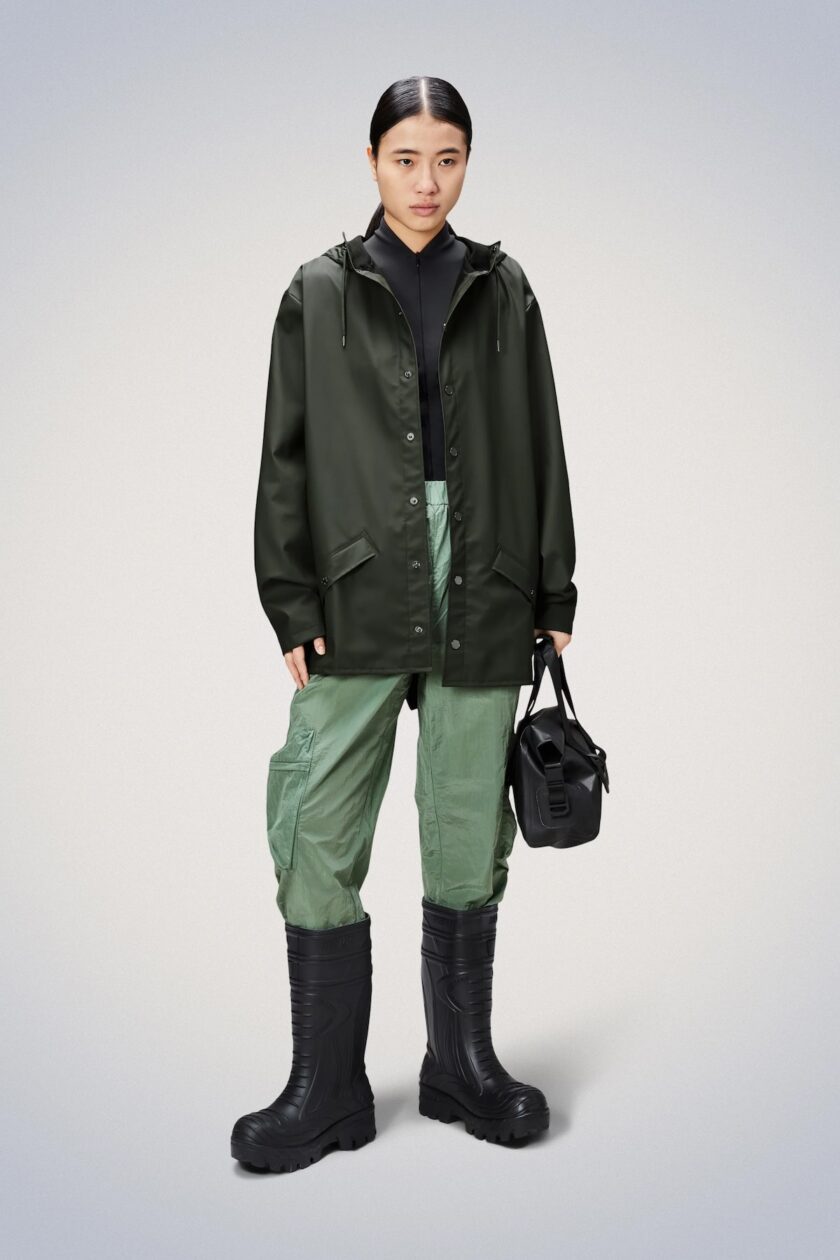 CHAQUETA  COLOR GREEN RAINS - Imagen 2
