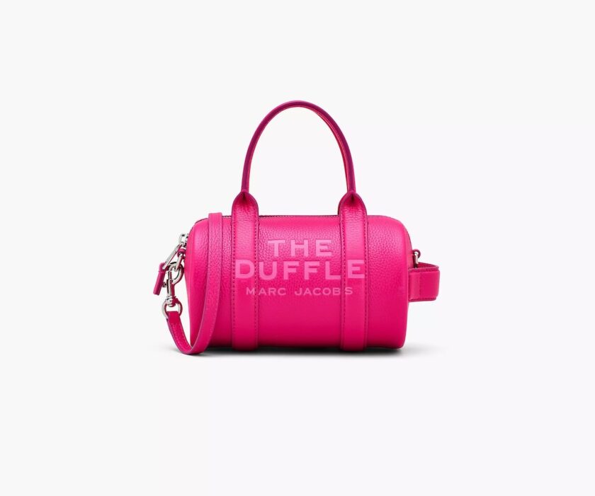 THE LEATHER MINI DUFFLE BAG MARC JACOBS