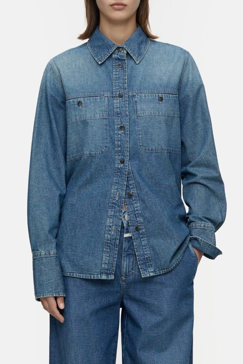 Camisa vaquera con bolsillos CLOSED - Imagen 2