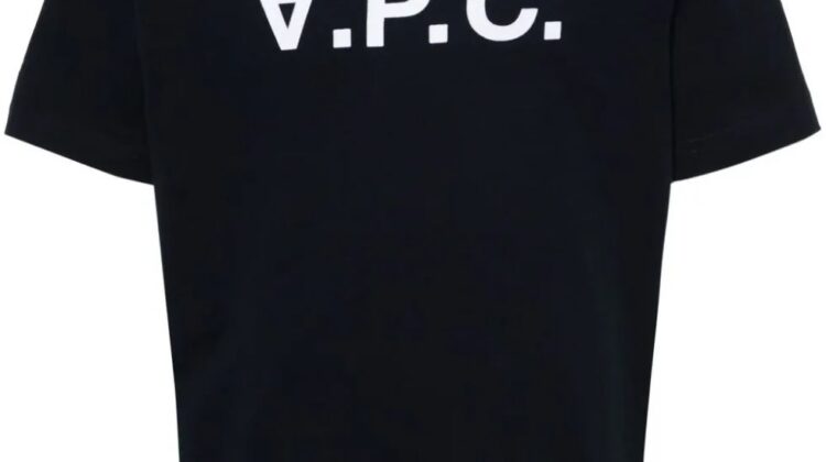 CAMISETA  COLOR AZUL MARINO A.P.C.
