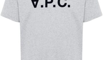 CAMISETA  COLOR GRIS A.P.C.