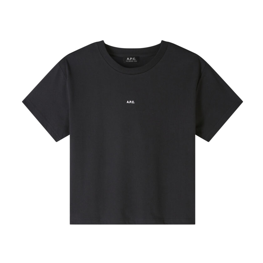 CAMISETA  COLOR NEGRO A.P.C.