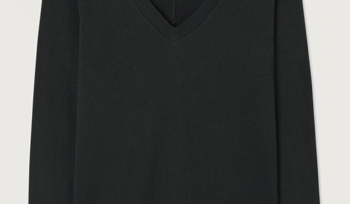 CAMISETA  COLOR NEGRO AMERICAN VINTAGE