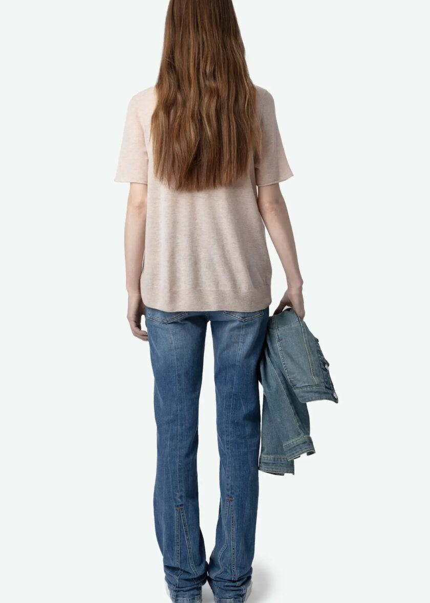 Jersey de 100% Cachemira Ida Wings con Strass ZADIG ET VOLTAIRE - Imagen 3