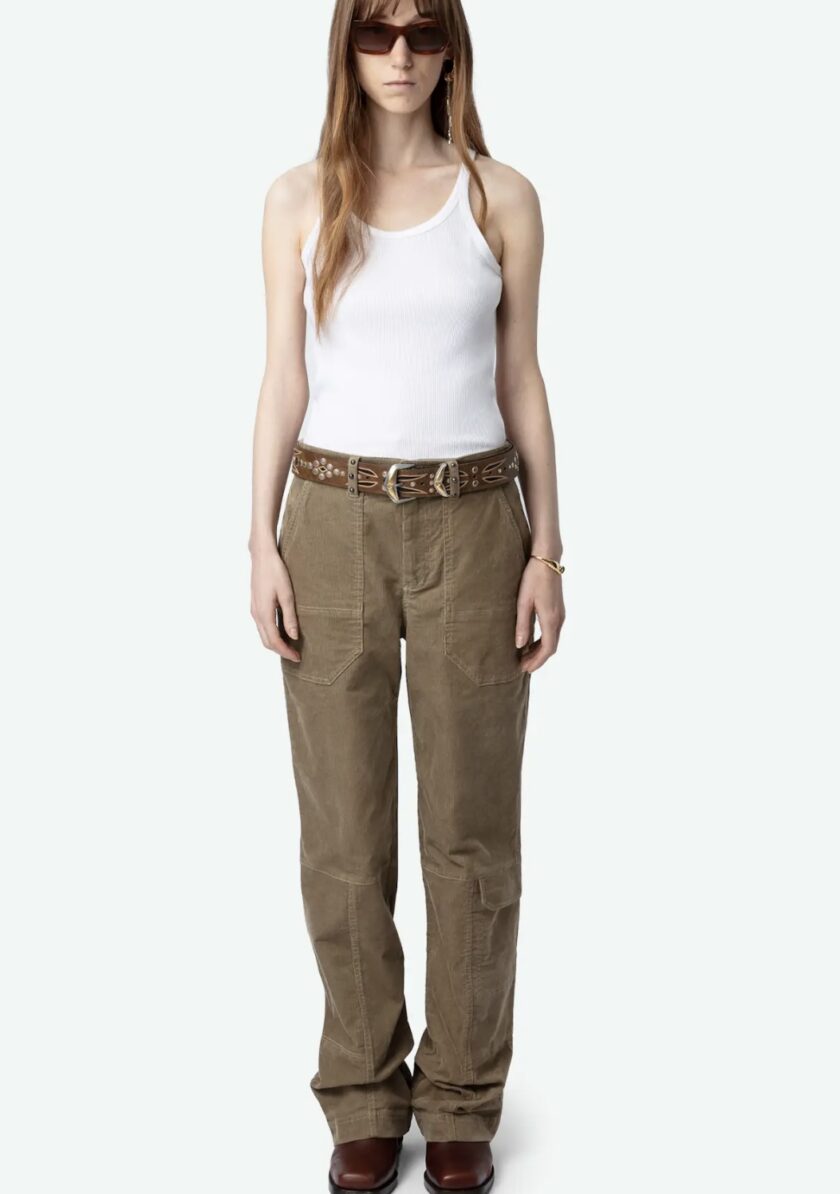 Pantalón de Terciopelo Pepper ZADIG ET VOLTAIRE - Imagen 2
