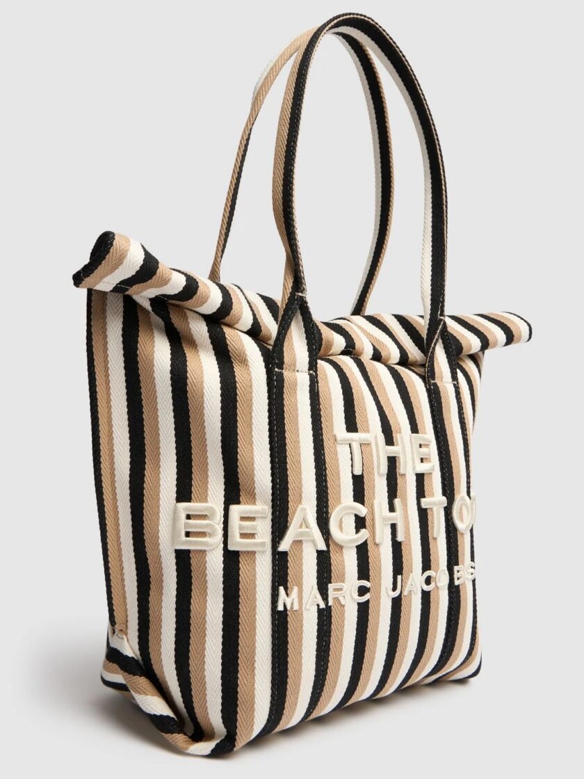 THE STRIPED JACQUARD BEACH TOTE BAG MARC JACOBS - Imagen 2