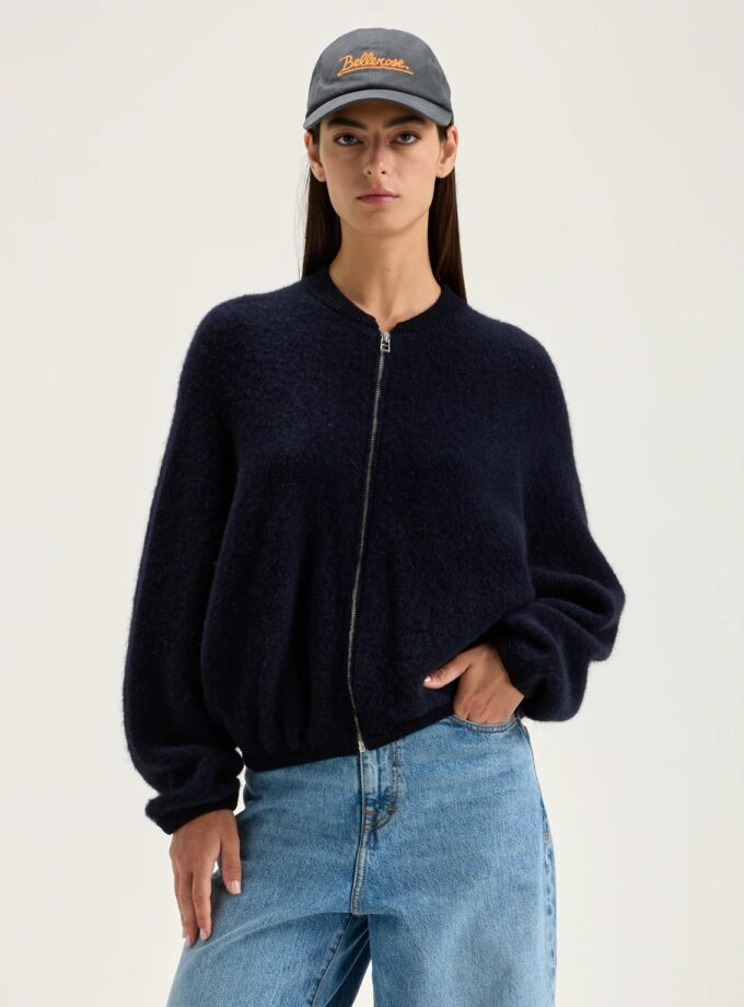 CHAQUETA COLOR NAVY BEELEROSE