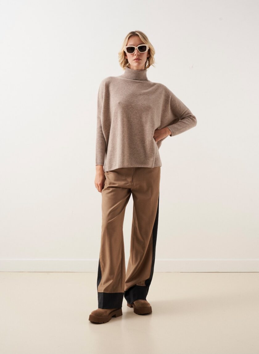 JERSEY  COLOR CHESTNUT ABSOLUT CASHMERE - Imagen 3