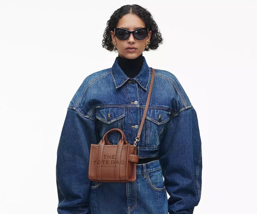 The
Leather Crossbody Tote Bag MARC JACOBS - Imagen 2