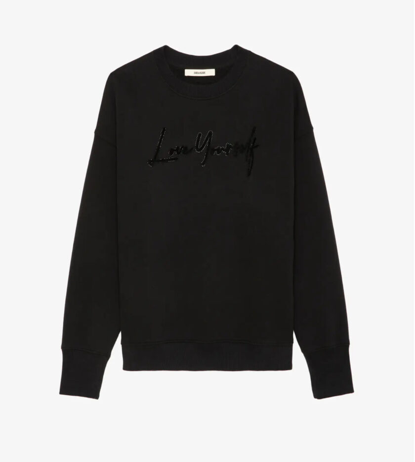 Sudadera Oscar Love Yourself con Strass ZADIG ET VOLTAIRE