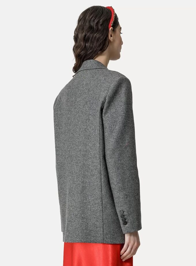 CHAQUETA  COLOR GRIS FORTE-FORTE