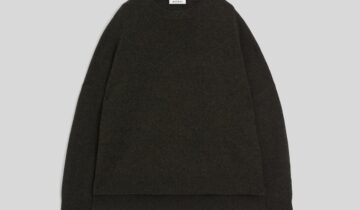 jersey de lana con cuello redondo – verder¢n ASPESI