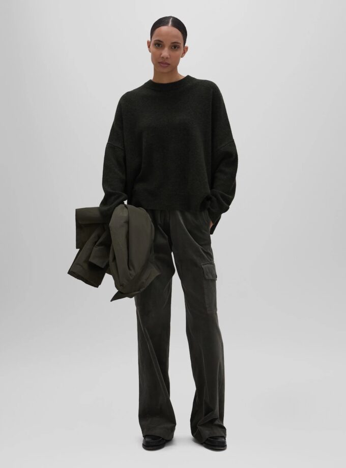 jersey de lana con cuello redondo - verder¢n ASPESI