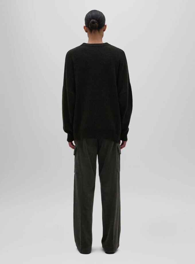 jersey de lana con cuello redondo - verder¢n ASPESI