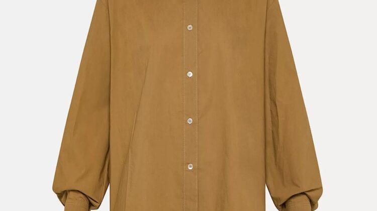 CAMISA  COLOR CAMEL FORTE-FORTE