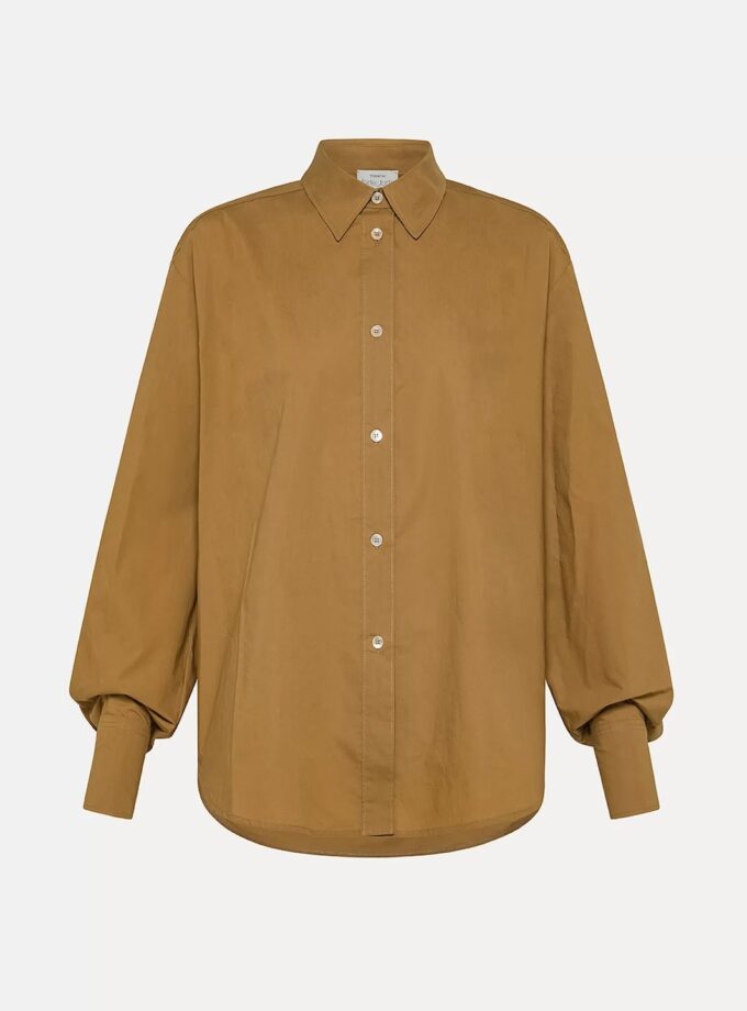 CAMISA  COLOR CAMEL FORTE-FORTE