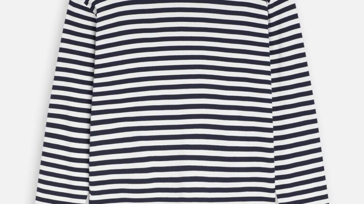 Camiseta m anga larga a rayas CLOSED
