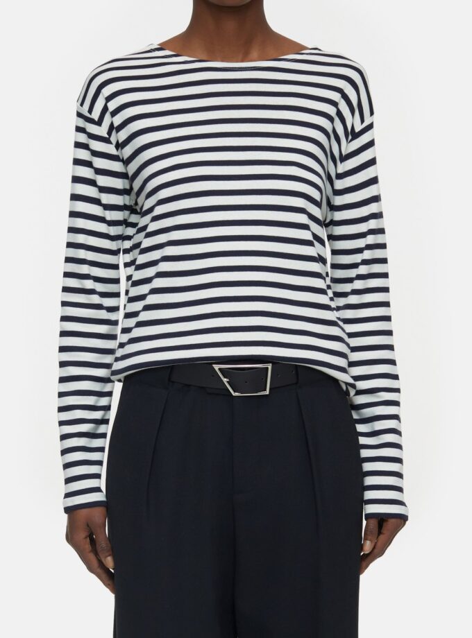 Camiseta m anga larga a rayas CLOSED