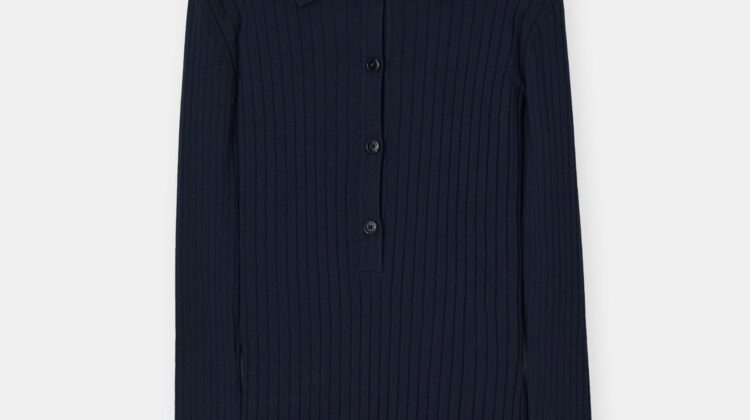 Camisa polo de manga larga CLOSED