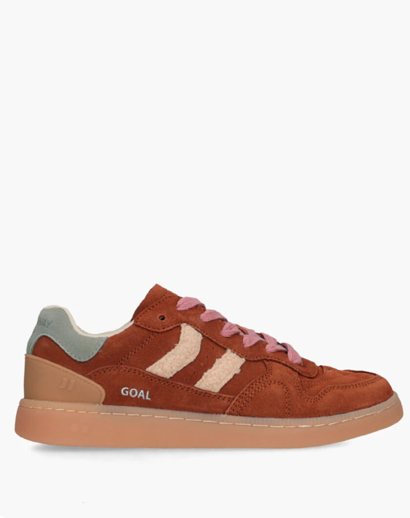 GOAL CHESTNUT FLEECE MUJER COOLWAY