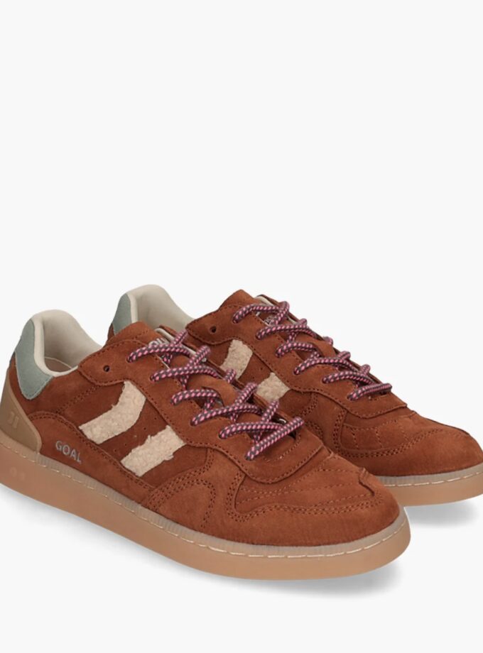 GOAL CHESTNUT FLEECE MUJER COOLWAY