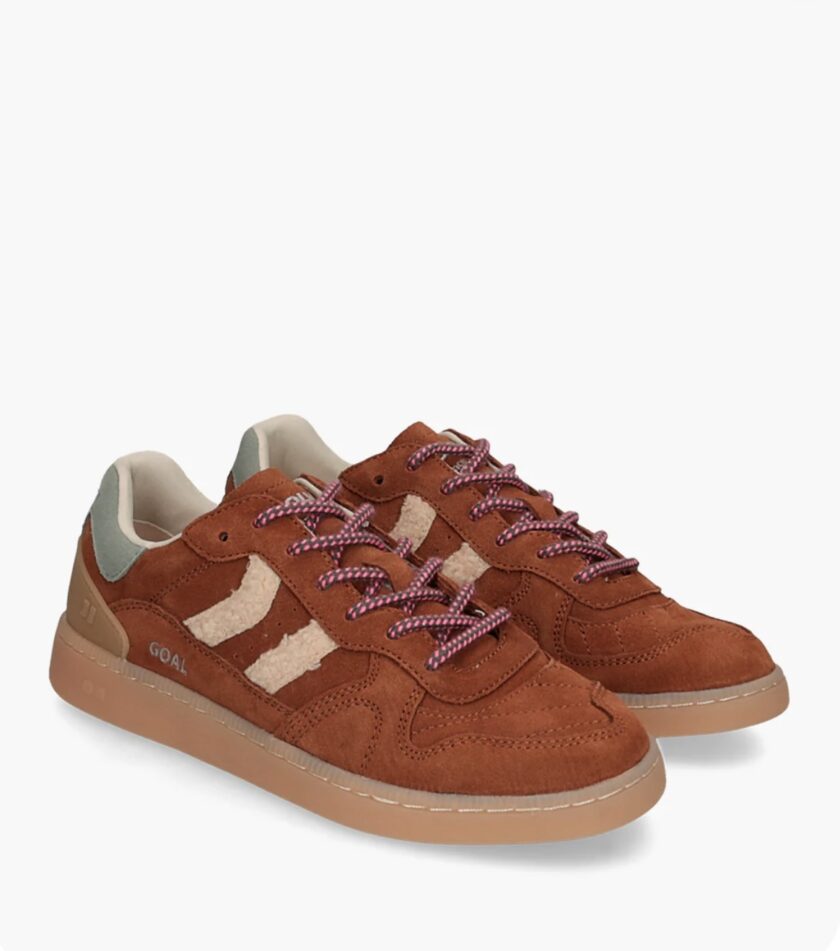 GOAL CHESTNUT FLEECE MUJER COOLWAY - Imagen 2