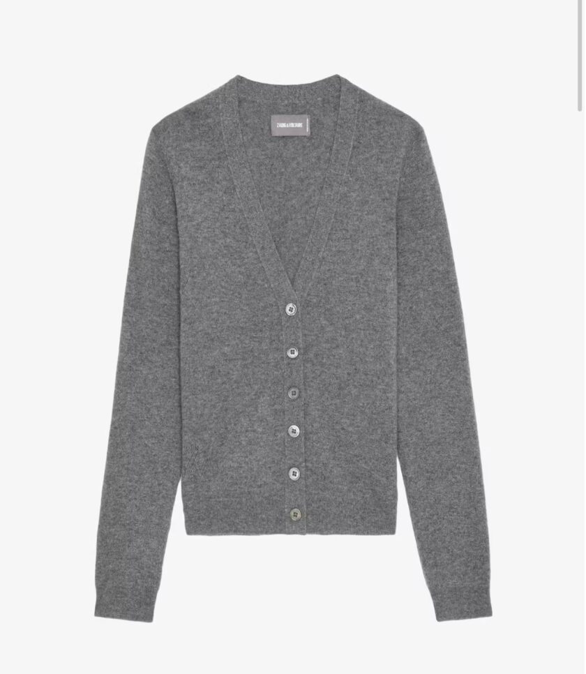 Cárdigan de 100% Cachemira Jemmy Patch ZADIG ET VOLTAIRE
