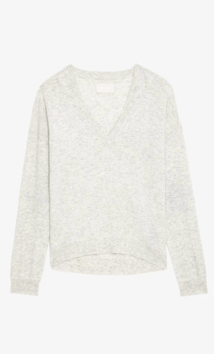 JERSEY  COLOR GRIS ZADIG ET VOLTAIRE