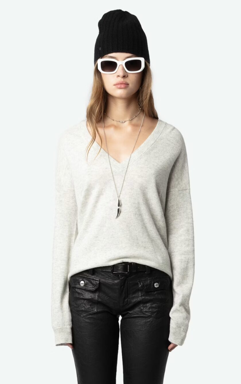 JERSEY  COLOR GRIS ZADIG ET VOLTAIRE - Imagen 2