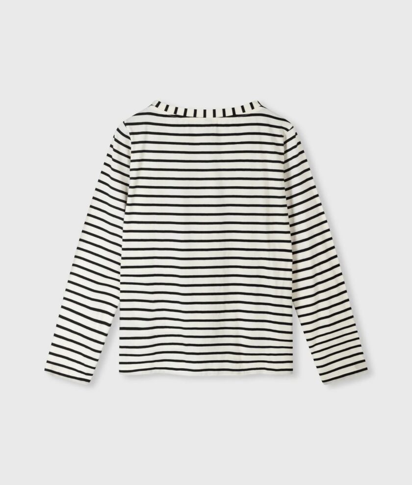 CAMISETA  COLOR blanco negro 10DAYS - Imagen 3