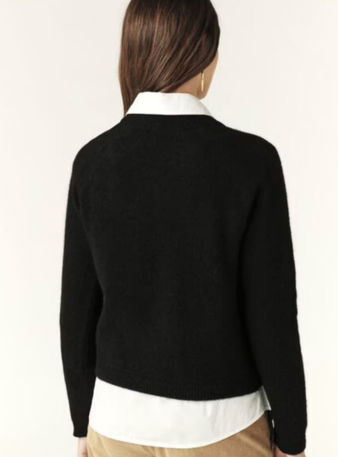 JERSEY  COLOR NEGRO BA&SH