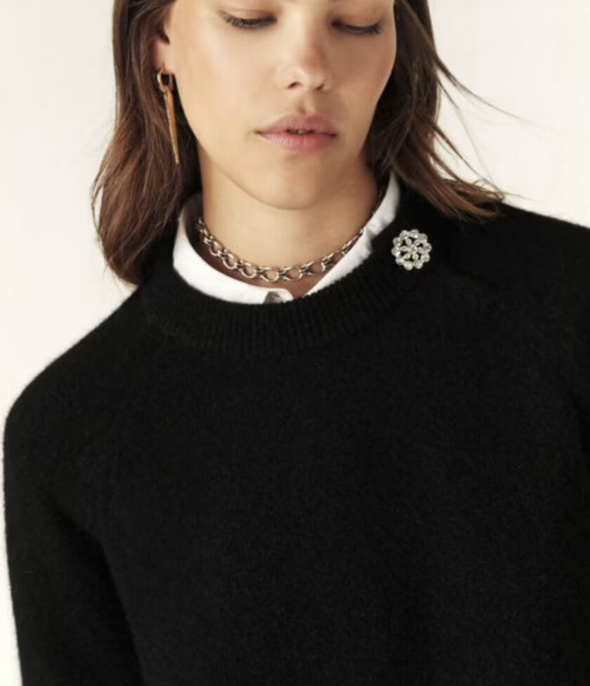 JERSEY  COLOR NEGRO BA&SH - Imagen 3