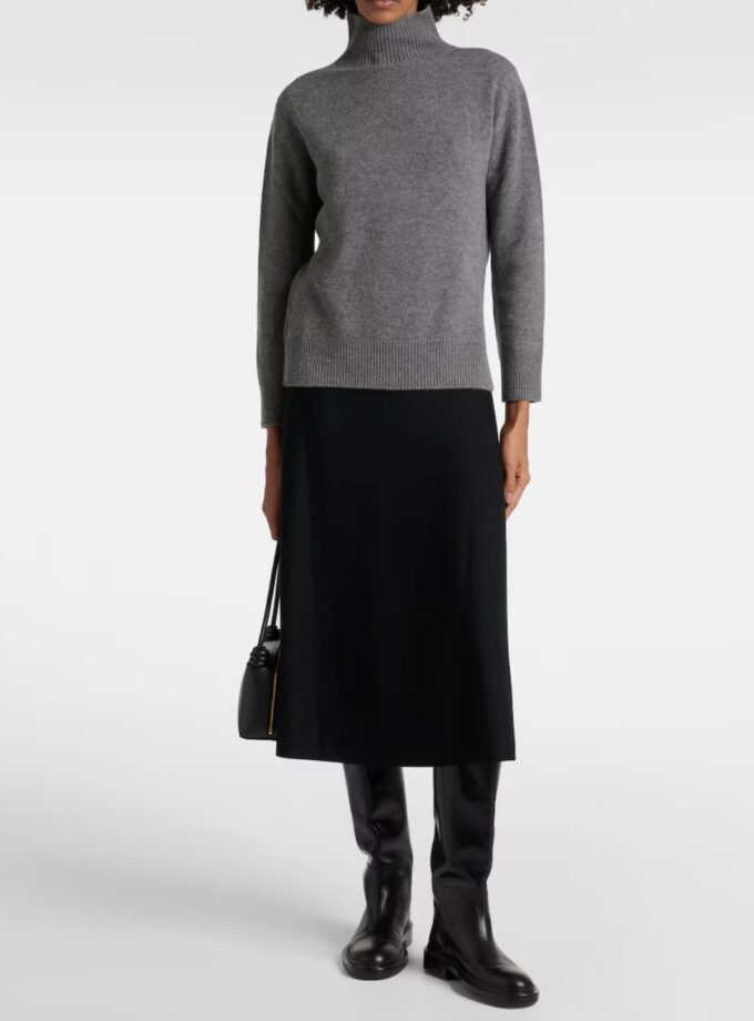 Jersey de cuello alto de hilado de cachemira MAX MARA