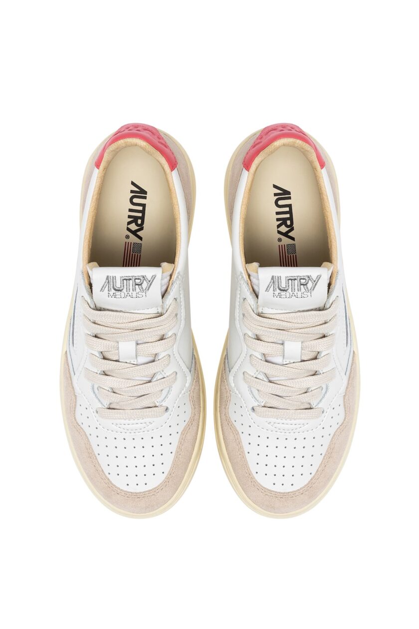 ZAPATILLAS  COLOR WHITE/TEAROSE Autry - Imagen 3